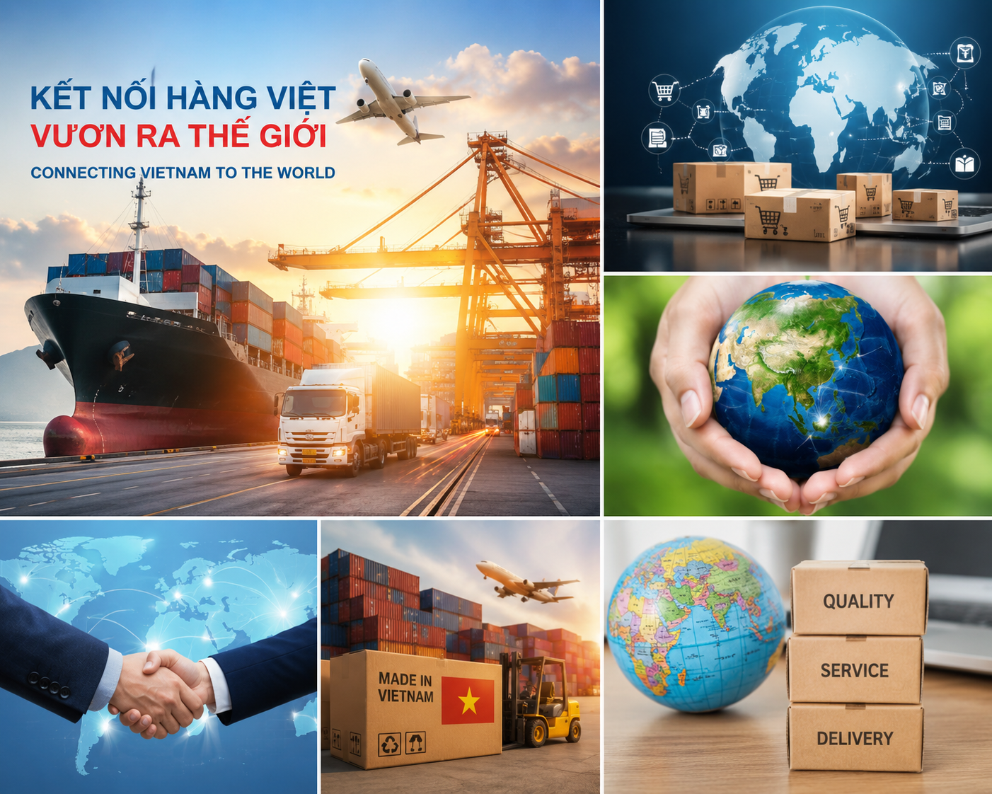 TẠI SAO DOANH NGHIỆP VIỆT NAM CẦN ĐƯA SẢN PHẨM VIỆT RA THỊ TRƯỜNG QUỐC TẾ?